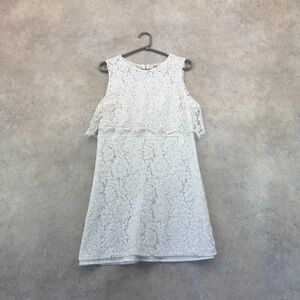 Forever 21 White Lace Mini Dress